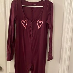 VS Pink Christmas Onsie